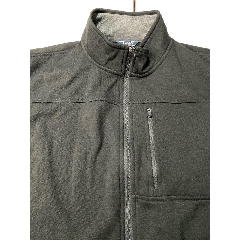 Men's‎ Izod Black Vest XL Polyester